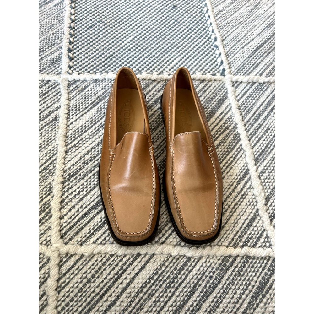 Tod's leather loafers